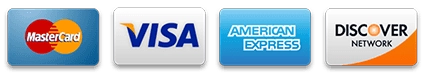 Mastercard, Visa, Amex, Discover